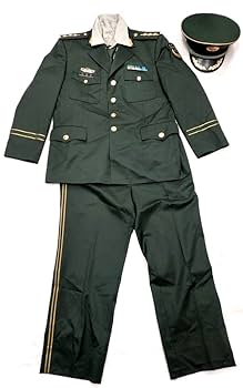 Amazon.co.jp: 中国武装警察部隊 制服+制帽セット警察グッズ